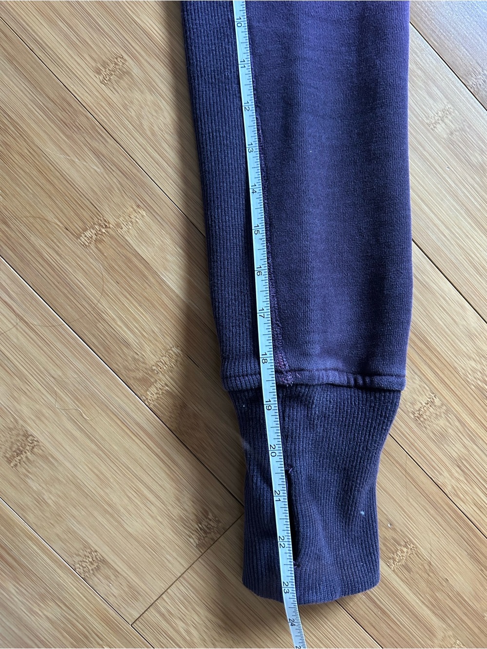 Lululemon Pink & Purple Ombre Full-Zip Scuba Hoodie - Picture 8 of 10